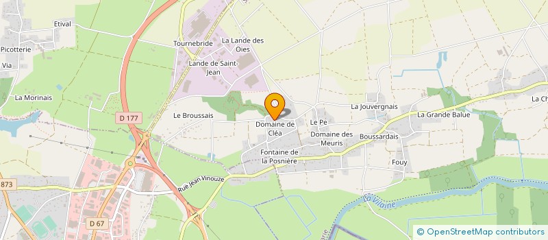 localisation de l'entreprise MONSIEUR LUC LEROY à SAINTE-MARIE