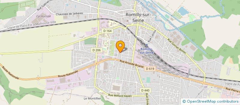 localisation de l'entreprise MONSIEUR LUC LEVE à ROMILLY-SUR-SEINE