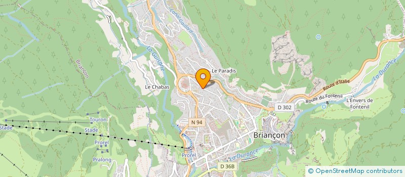 localisation de l'entreprise MONSIEUR LUC LIMASSET  BRIANCON