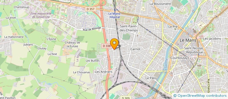 localisation de l'entreprise MONSIEUR LUC LIVET à LE MANS