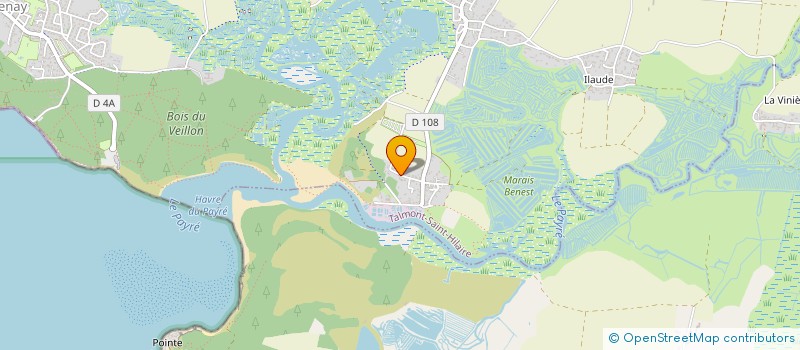 localisation de l'entreprise MONSIEUR LUC LLEDO  TALMONT-SAINT-HILAIRE