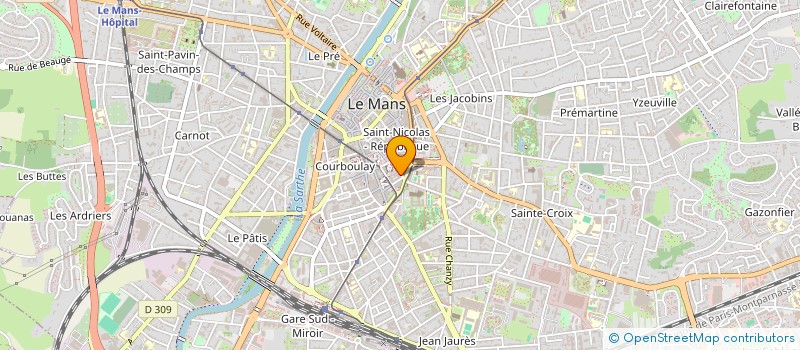 localisation de l'entreprise MONSIEUR LUC LOISON  LE MANS