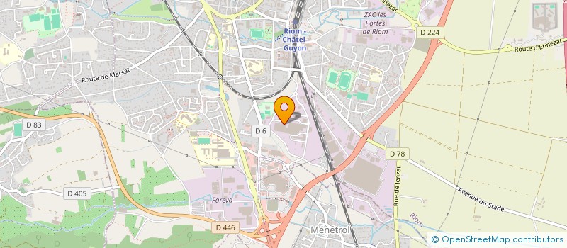 localisation de l'entreprise MONSIEUR LUC LOMBARD  MOZAC