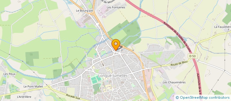 localisation de l'entreprise MONSIEUR LUC LOPPIN  LONGUE-JUMELLES