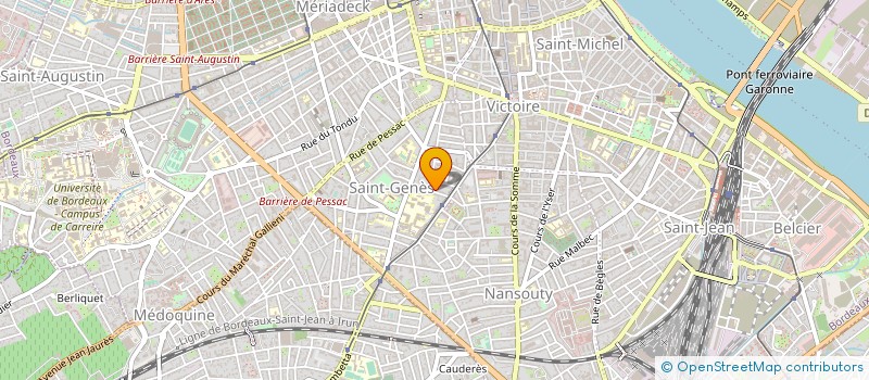 localisation de l'entreprise MONSIEUR LUC LUC LAMOULIATTE à BORDEAUX