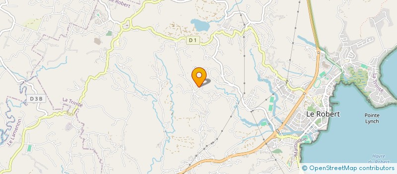 localisation de l'entreprise MONSIEUR LUC LUDOP  LE ROBERT