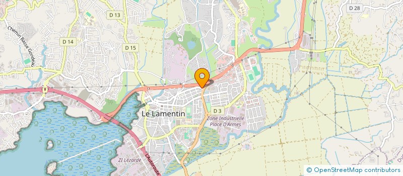 localisation de l'entreprise MONSIEUR LUC LUZIEUX à LE LAMENTIN