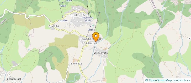 localisation de l'entreprise MONSIEUR LUC MAES à SAINT-MICHEL-DE-CHAILLOL