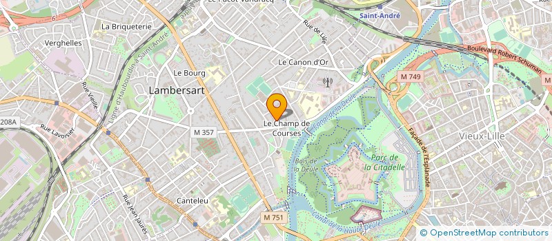 localisation de l'entreprise MONSIEUR LUC MAGNIER à LAMBERSART
