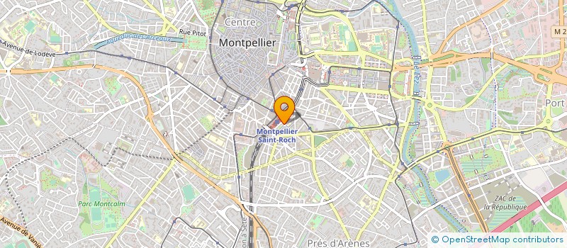 localisation de l'entreprise MONSIEUR LUC MALZIEUX à MONTPELLIER