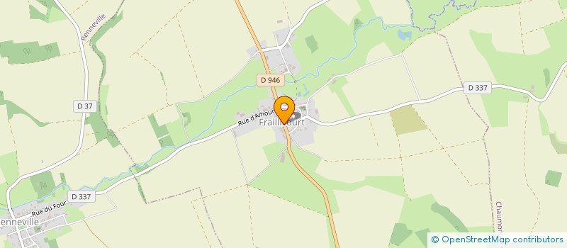 localisation de l'entreprise MONSIEUR LUC MANGELINCK  FRAILLICOURT