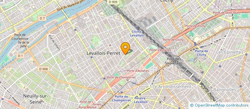 localisation de l'entreprise MONSIEUR LUC MANSEIELD à LEVALLOIS-PERRET