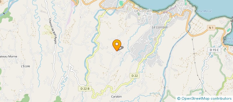 localisation de l'entreprise MONSIEUR LUC MANYRI  LE LORRAIN