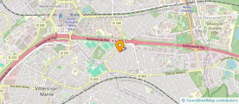 localisation de l'entreprise MONSIEUR LUC MARCHAND  NOISY LE GRAND