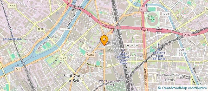 localisation de l'entreprise MONSIEUR LUC MARECHAL à SAINT-DENIS