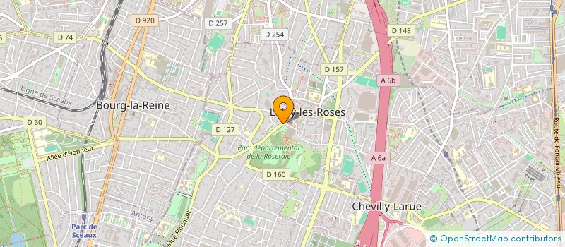 localisation de l'entreprise MONSIEUR LUC MARINOSY  L'HAY-LES-ROSES