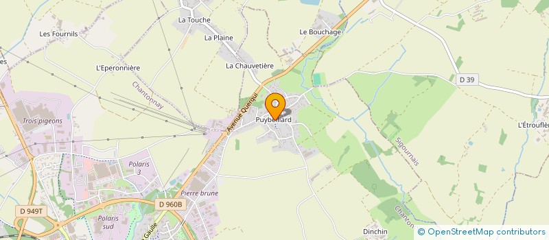 localisation de l'entreprise MONSIEUR LUC MARQUAND à CHANTONNAY