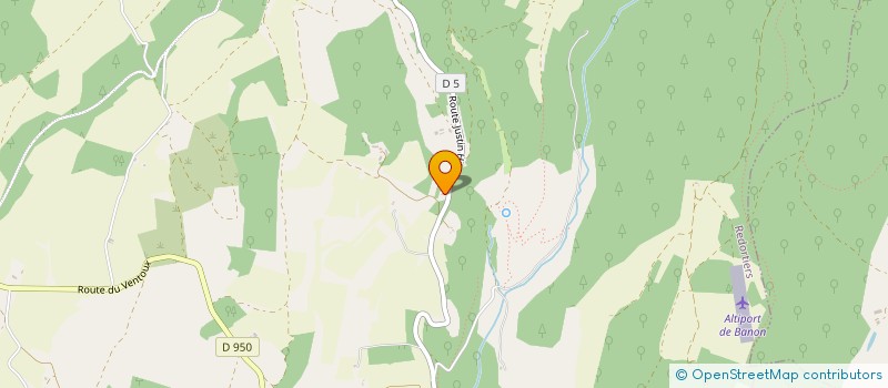 localisation de l'entreprise MONSIEUR LUC MARTIN  REDORTIERS