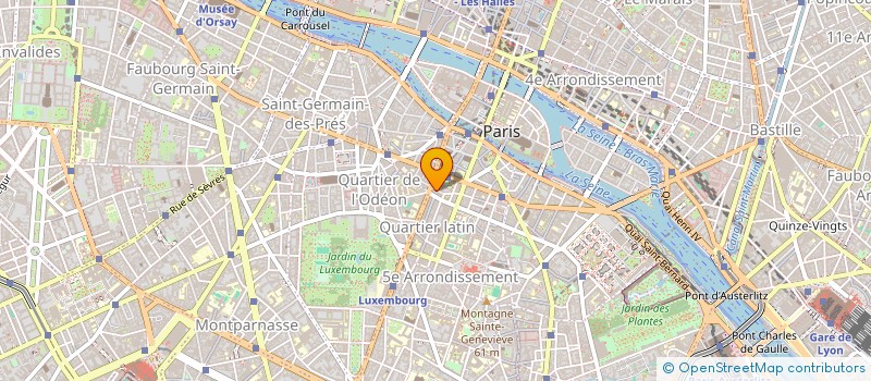 localisation de l'entreprise MONSIEUR LUC MASSET  PARIS