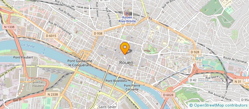 localisation de l'entreprise MONSIEUR LUC MASSON  ROUEN