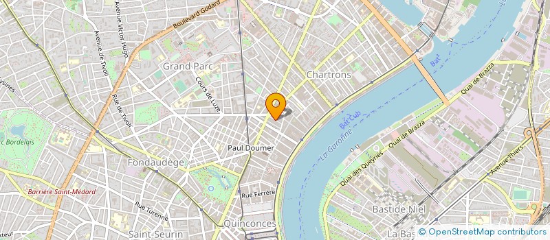 localisation de l'entreprise MONSIEUR LUC MEIGNEUX à BORDEAUX