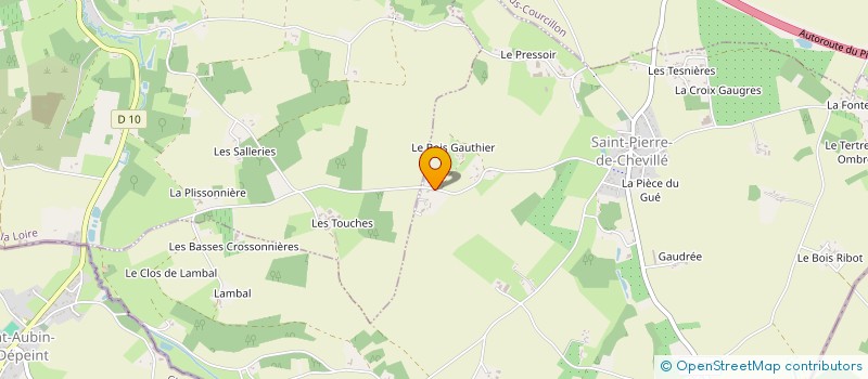 localisation de l'entreprise MONSIEUR LUC MENAGER  VAAS