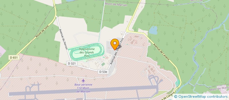 localisation de l'entreprise MONSIEUR LUC MILLAN SALARACHI  MONT-DE-MARSAN