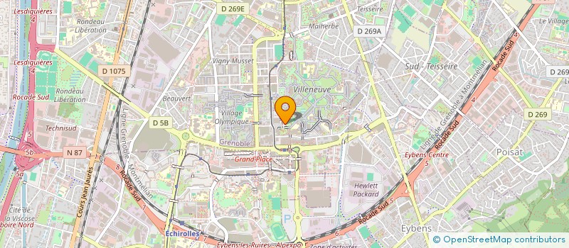 localisation de l'entreprise MONSIEUR LUC MILLET à GRENOBLE