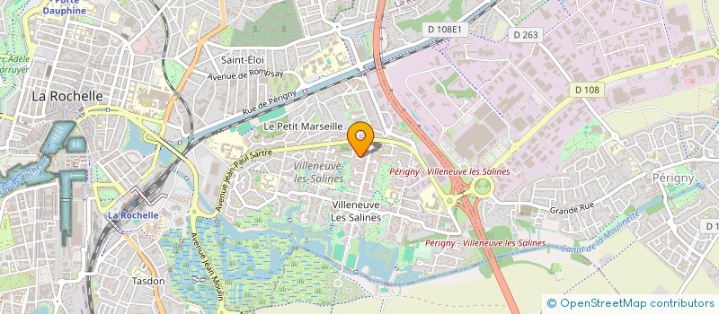 localisation de l'entreprise MONSIEUR LUC MOINOT  LA ROCHELLE