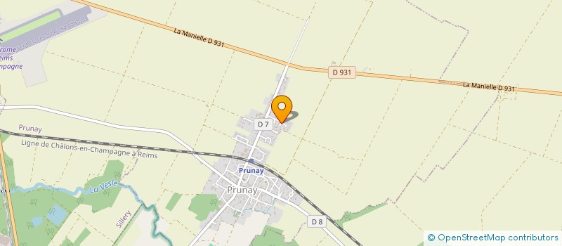 localisation de l'entreprise MONSIEUR LUC MOREAUX  BEAUMONT-SUR-VESLE