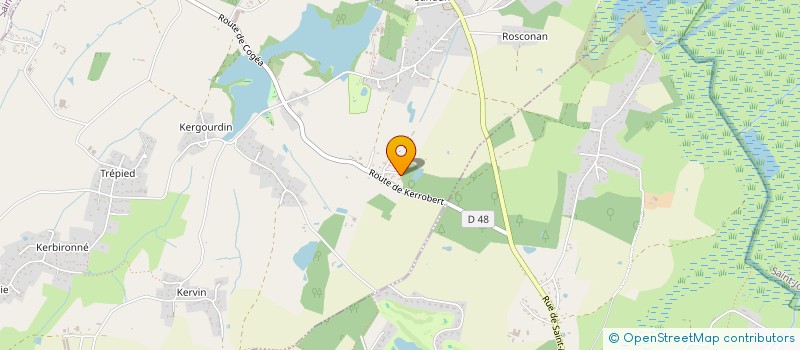 localisation de l'entreprise MONSIEUR LUC MORISSEAU  GUERANDE