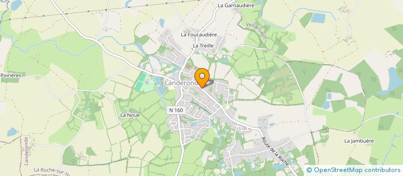 localisation de l'entreprise MONSIEUR LUC MOTHAIS à LANDERONDE