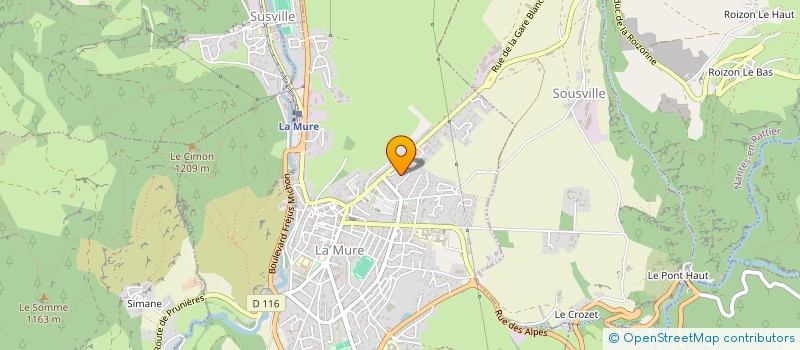 localisation de l'entreprise MONSIEUR LUC MOURARD  SOUSVILLE