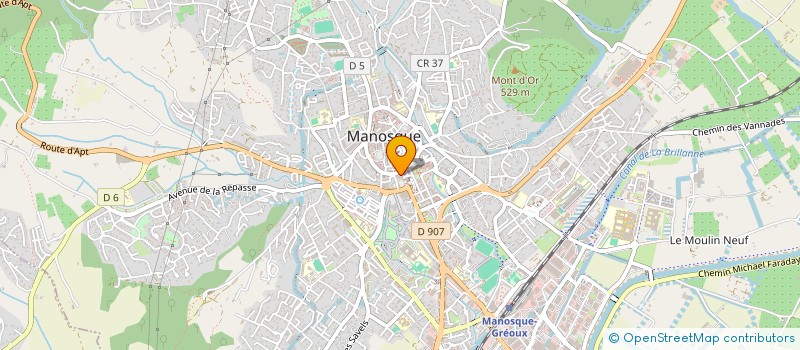 localisation de l'entreprise MONSIEUR LUC NARDINI à MANOSQUE