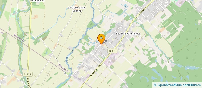 localisation de l'entreprise MONSIEUR LUC NAUDIN à LAILLY-EN-VAL