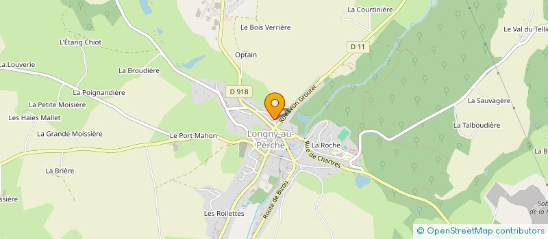 localisation de l'entreprise MONSIEUR LUC NOEL à LONGNY LES VILLAGES