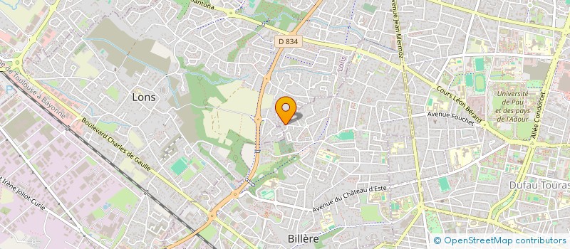 localisation de l'entreprise MONSIEUR LUC NZOGUE à BILLERE