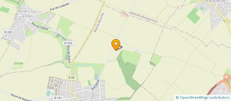 localisation de l'entreprise MONSIEUR LUC OBLIN  BIEVILLE-BEUVILLE