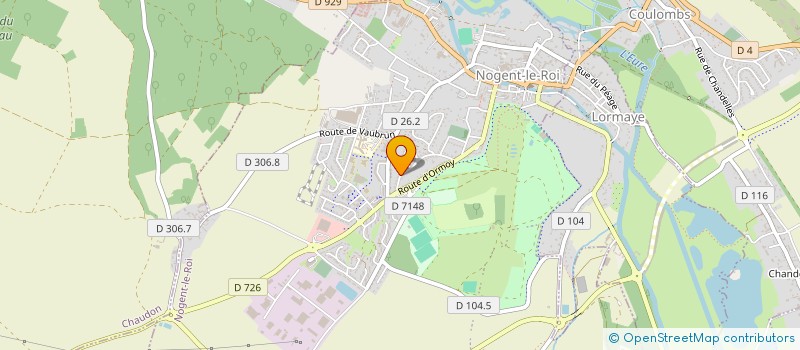 localisation de l'entreprise MONSIEUR LUC PAFRA à VILLEMEUX-SUR-EURE