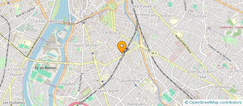 localisation de l'entreprise MONSIEUR LUC PARRAVICINI à TOULOUSE