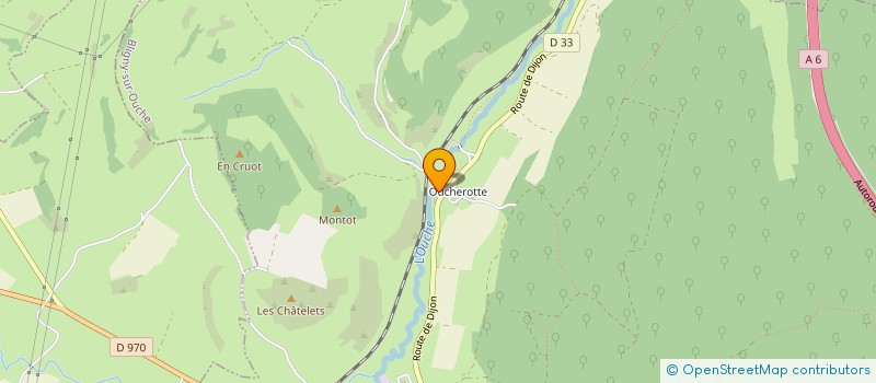 localisation de l'entreprise MONSIEUR LUC-PAUL LALARME  BLIGNY-SUR-OUCHE