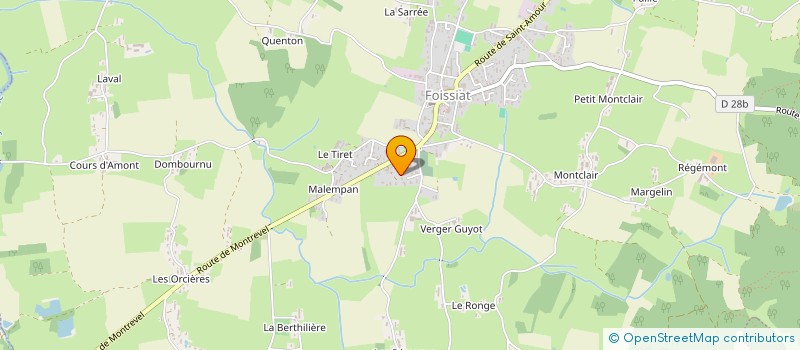 localisation de l'entreprise MONSIEUR LUC PELOPONESE à FOISSIAT