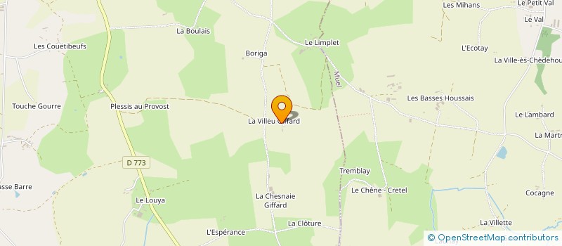 localisation de l'entreprise MONSIEUR LUC PEREZ à GAEL