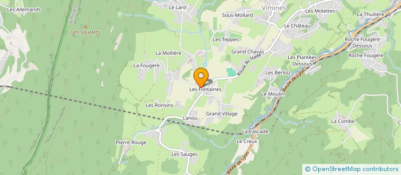 localisation de l'entreprise MONSIEUR LUC PERRET à SAINT-SULPICE