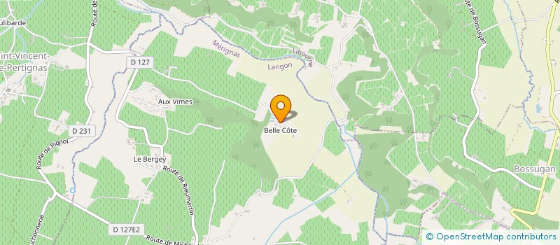 localisation de l'entreprise MONSIEUR LUC PFISTERER  SAINTE-TERRE