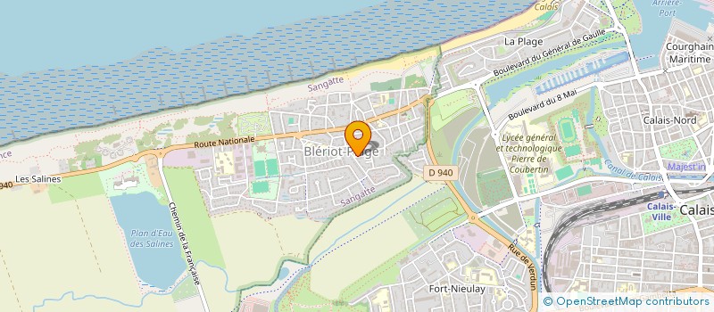 localisation de l'entreprise MONSIEUR LUC PIOT  SANGATTE