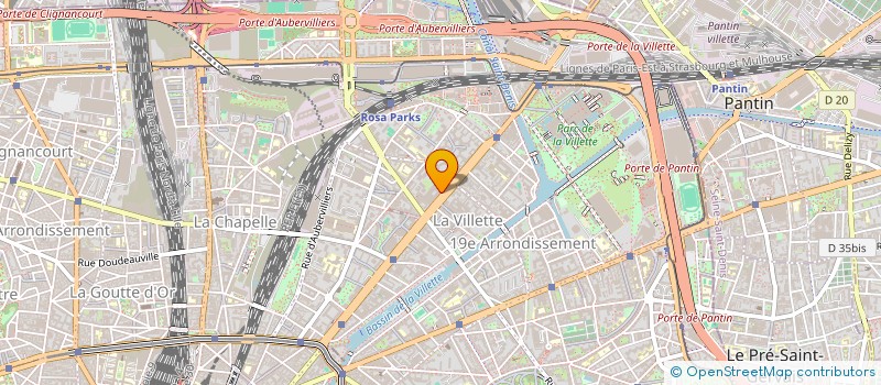 localisation de l'entreprise MONSIEUR LUC PISSIS  PARIS