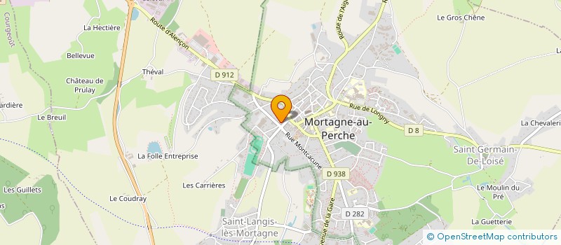 localisation de l'entreprise MONSIEUR LUC PITOIS à MORTAGNE-AU-PERCHE