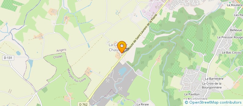 localisation de l'entreprise MONSIEUR LUC PITON  MAUGES-SUR-LOIRE