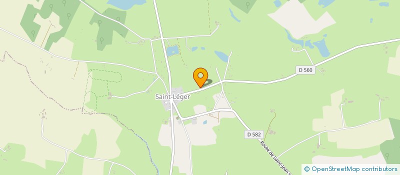 localisation de l'entreprise MONSIEUR LUC PLANAS  SAINT-LEGER